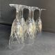 8 champagne flutes - cut crystal – cristalleries royales de champagne