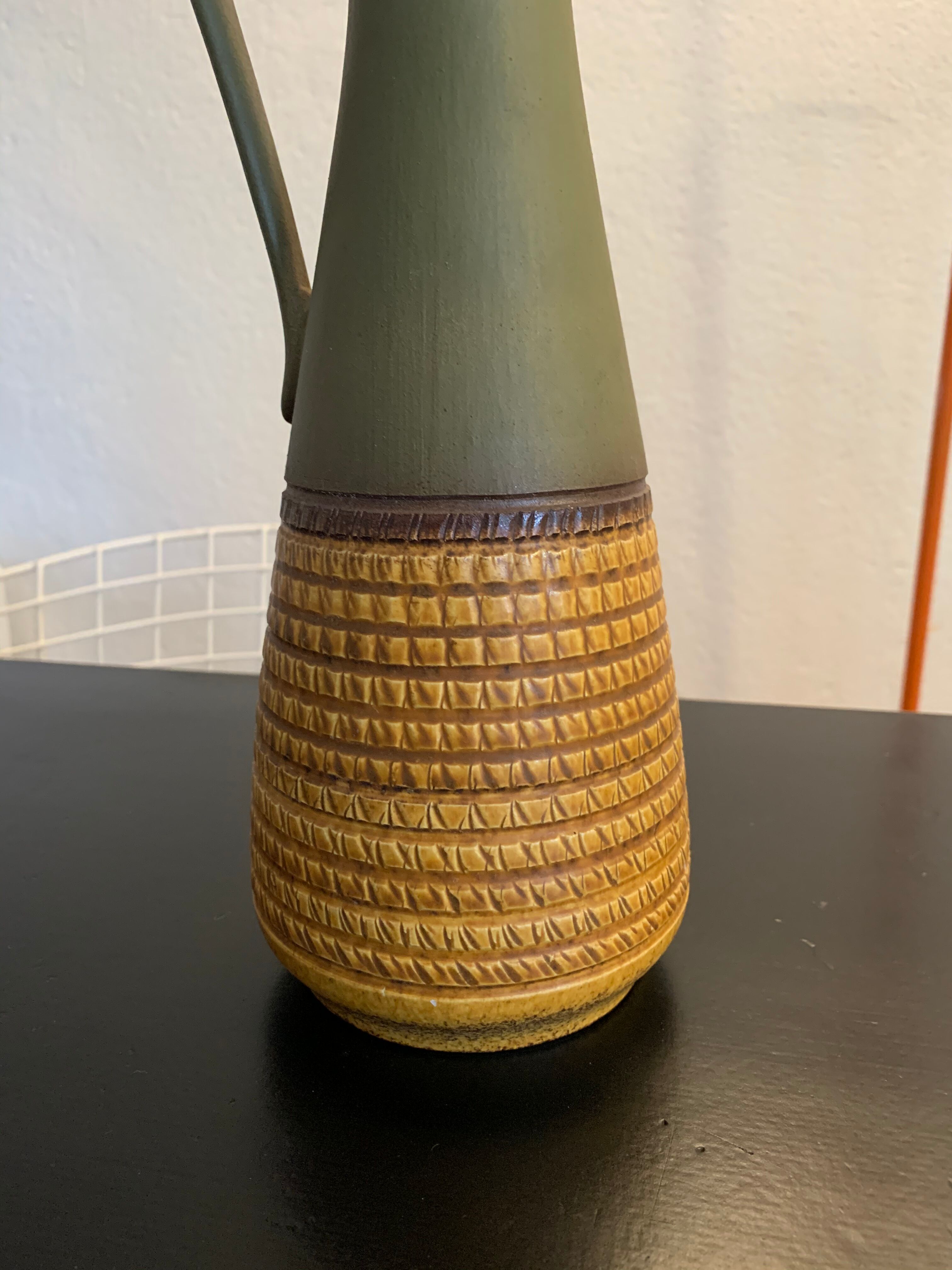 Vintage ceramic pitcher
