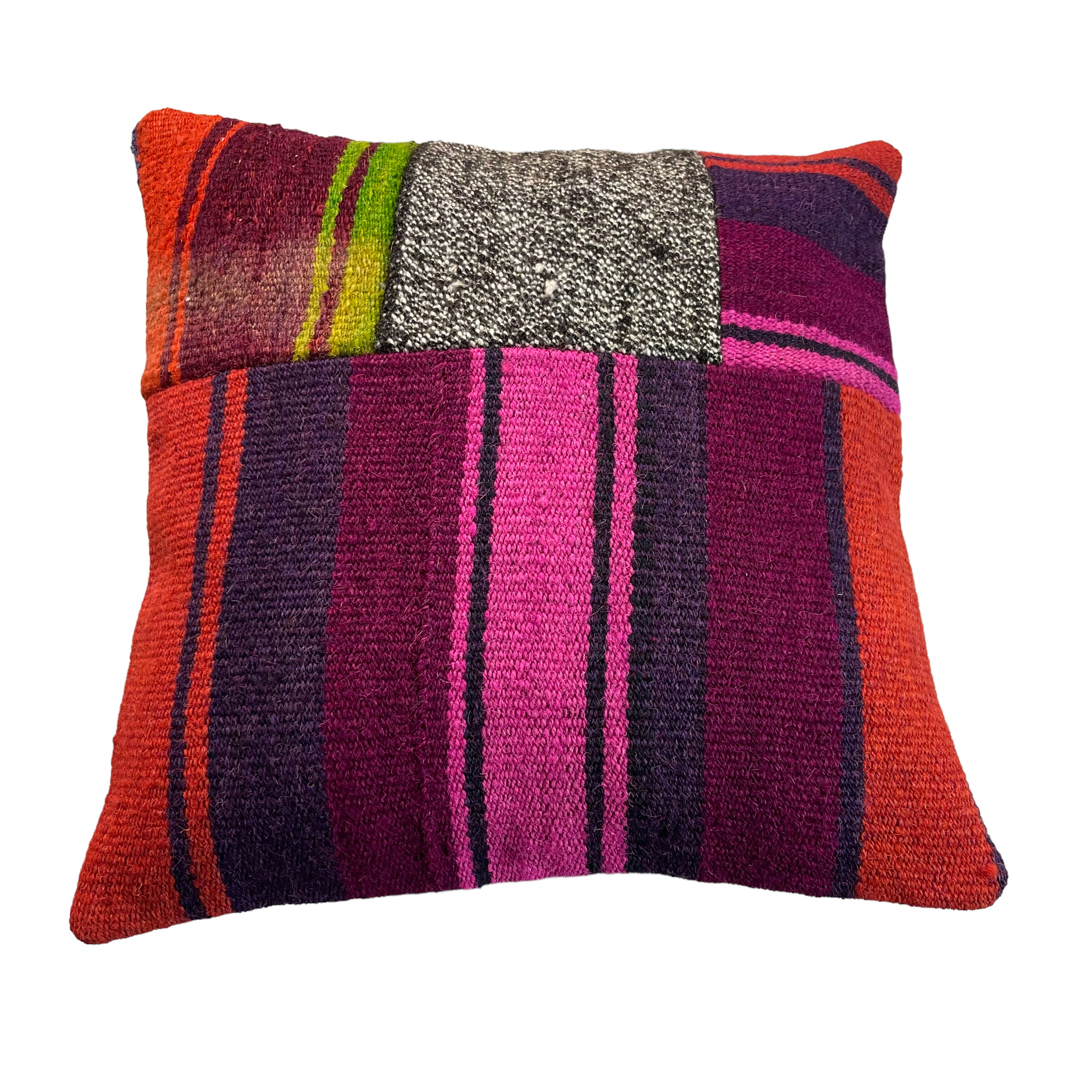 Housse de coussin kilim turc vintage 40 x 40 cm