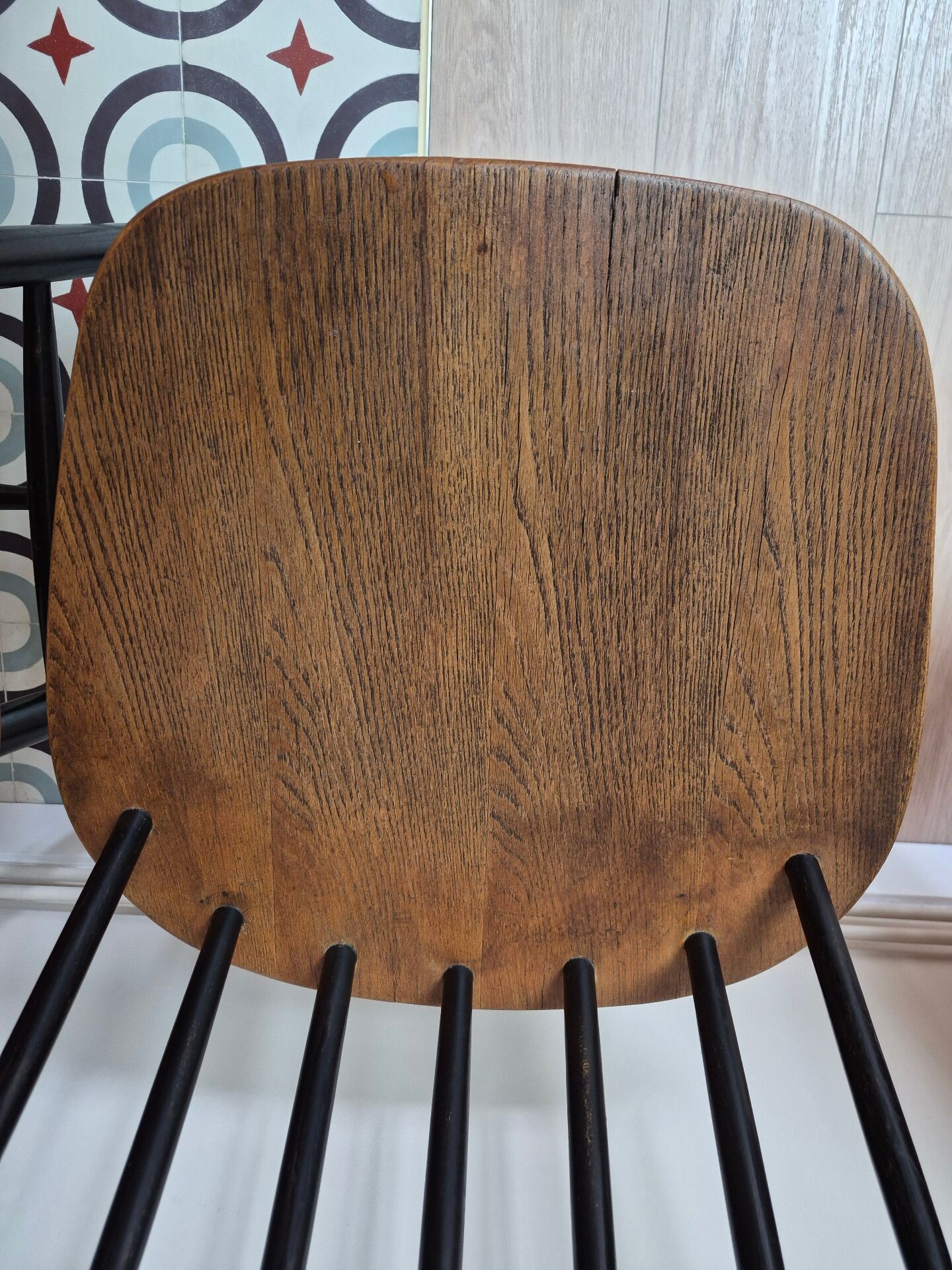 Lot de 2 chaises scandinaves type Fanett