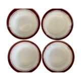 4 hollow plates Sarreguemines