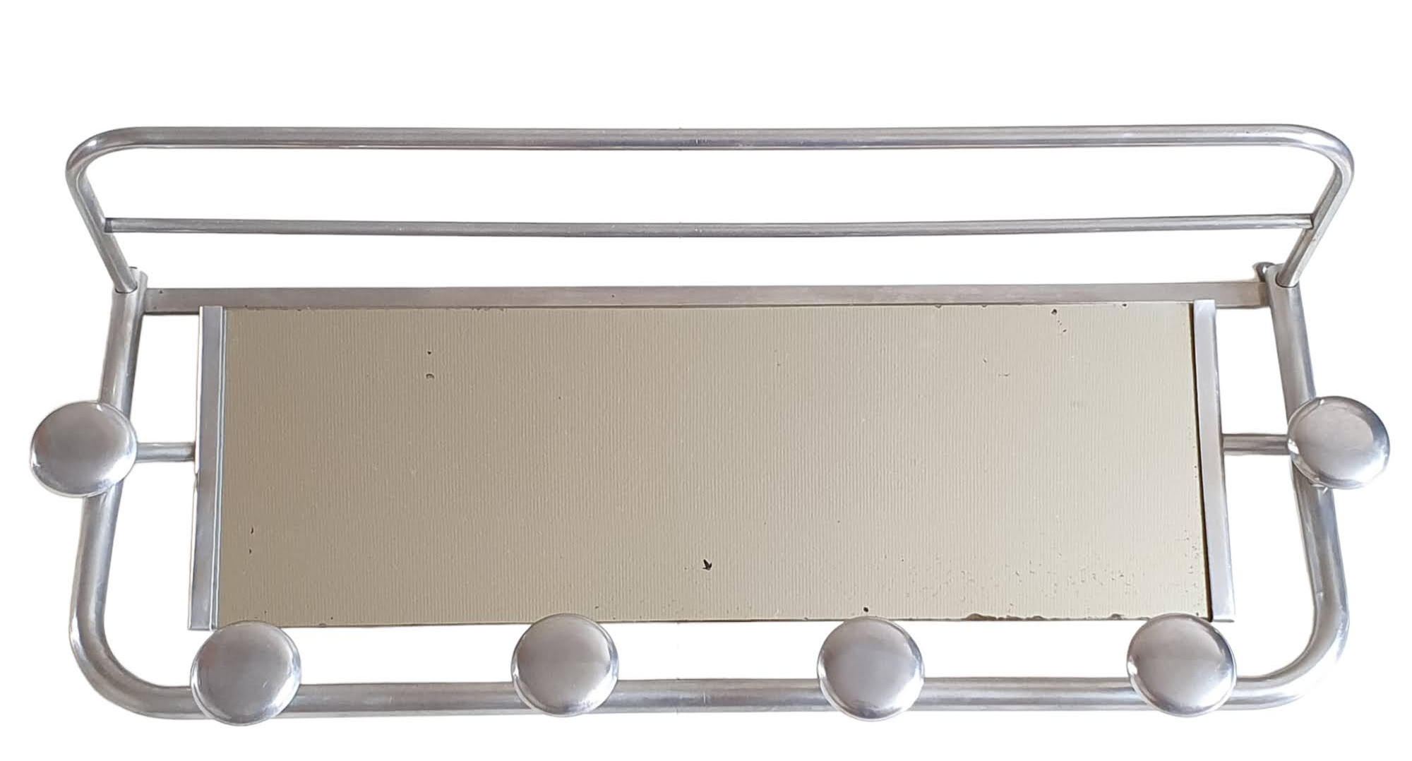 Vintage wall coat rack