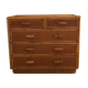 Rattan chest of drawers