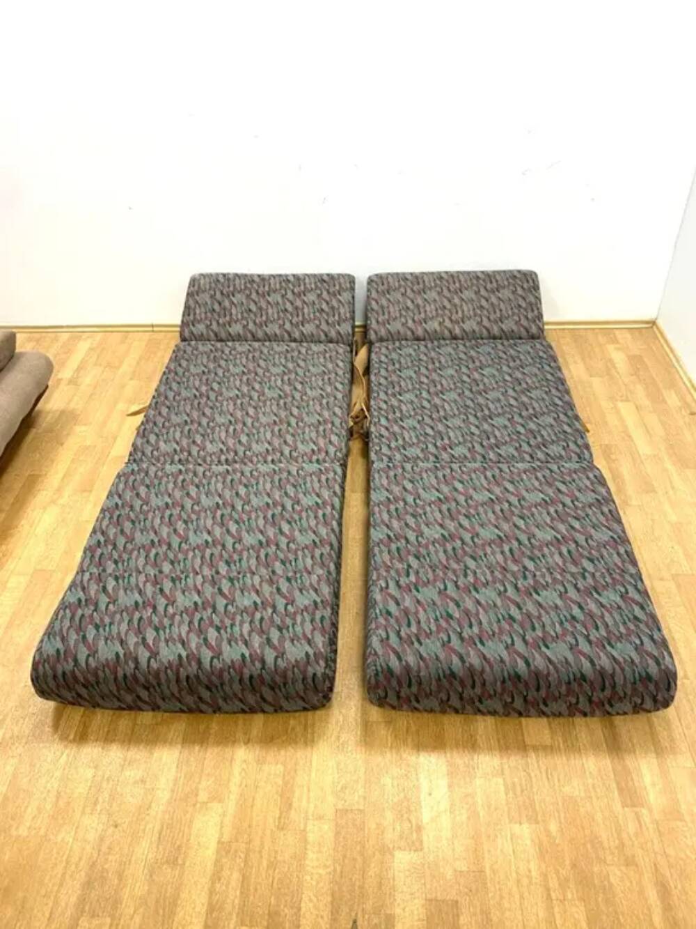 Mid-Century Folding Two-Seat Sofa, 1970s, Czechoslovakia