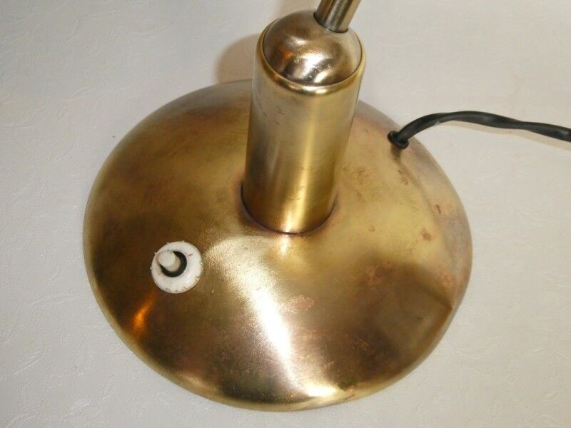 Brass table lamp type 5972 by Jaroslav Anýž for Krásná Jizba