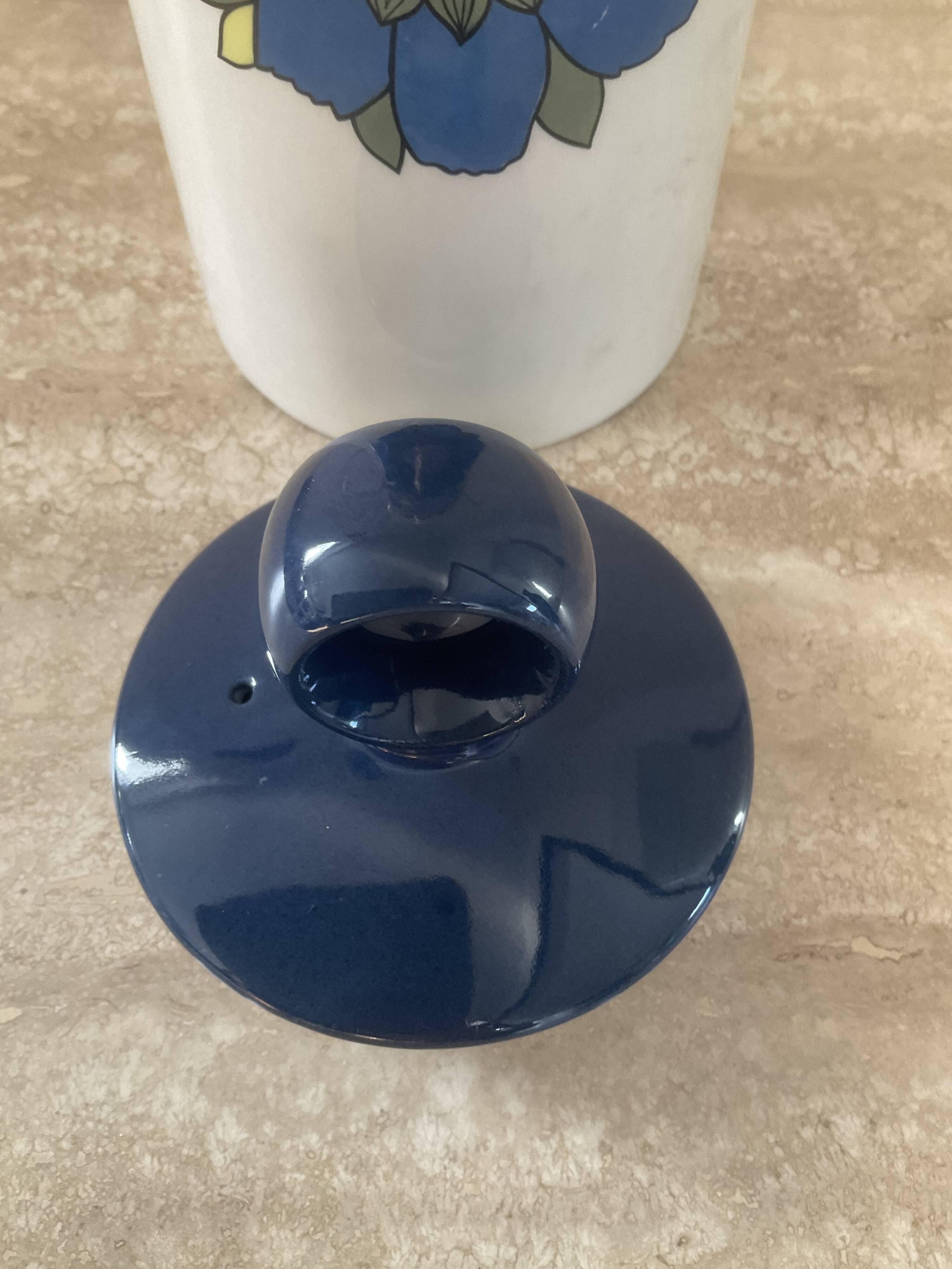 Vintage porcelain coffee maker from the 60s and 70s
