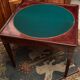 Mahogany game table console from the Napoleon III period