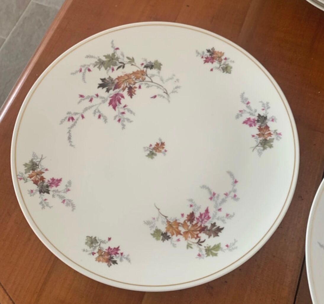 Set of 2 Limoges porcelain dishes