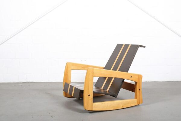 Rocking chair design 70s vintage