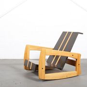 Rocking chair design 70s vintage