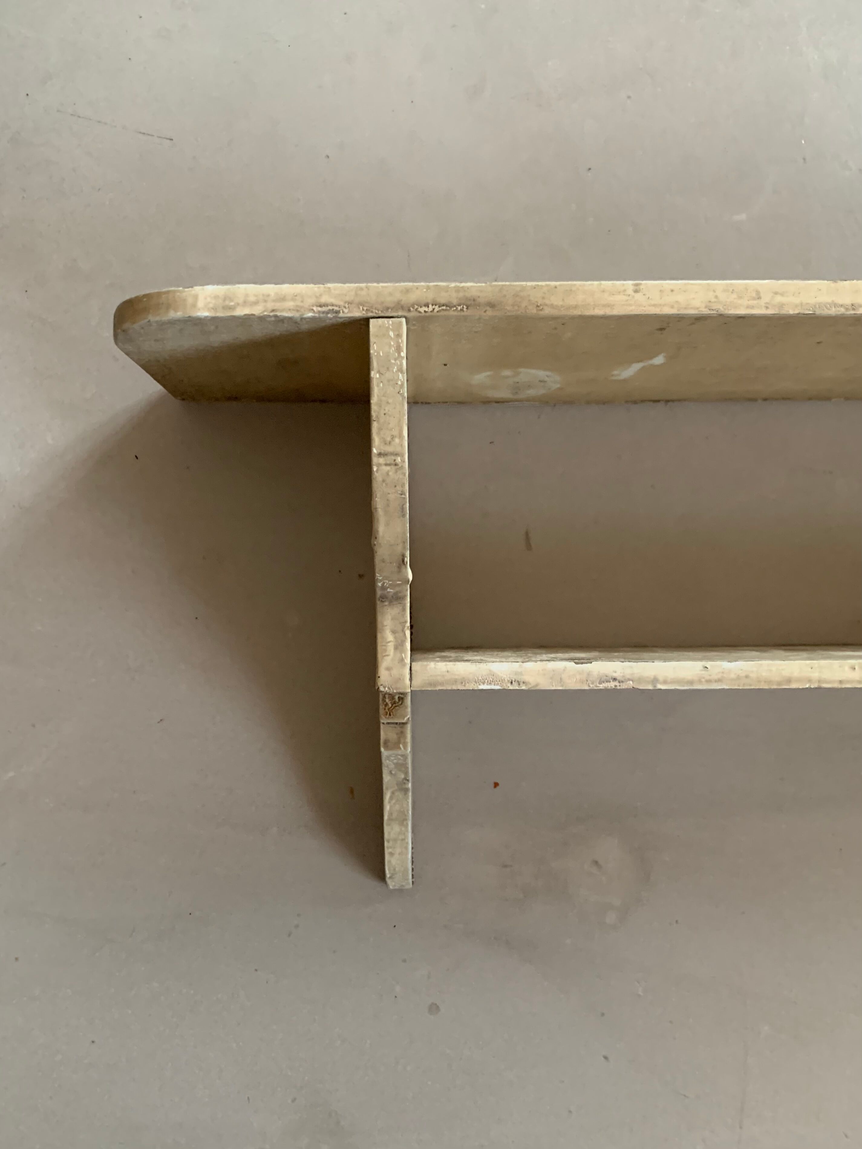 Antique wall shelf
