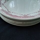5 dessert plates Hamage Moulin des Loups Provence model