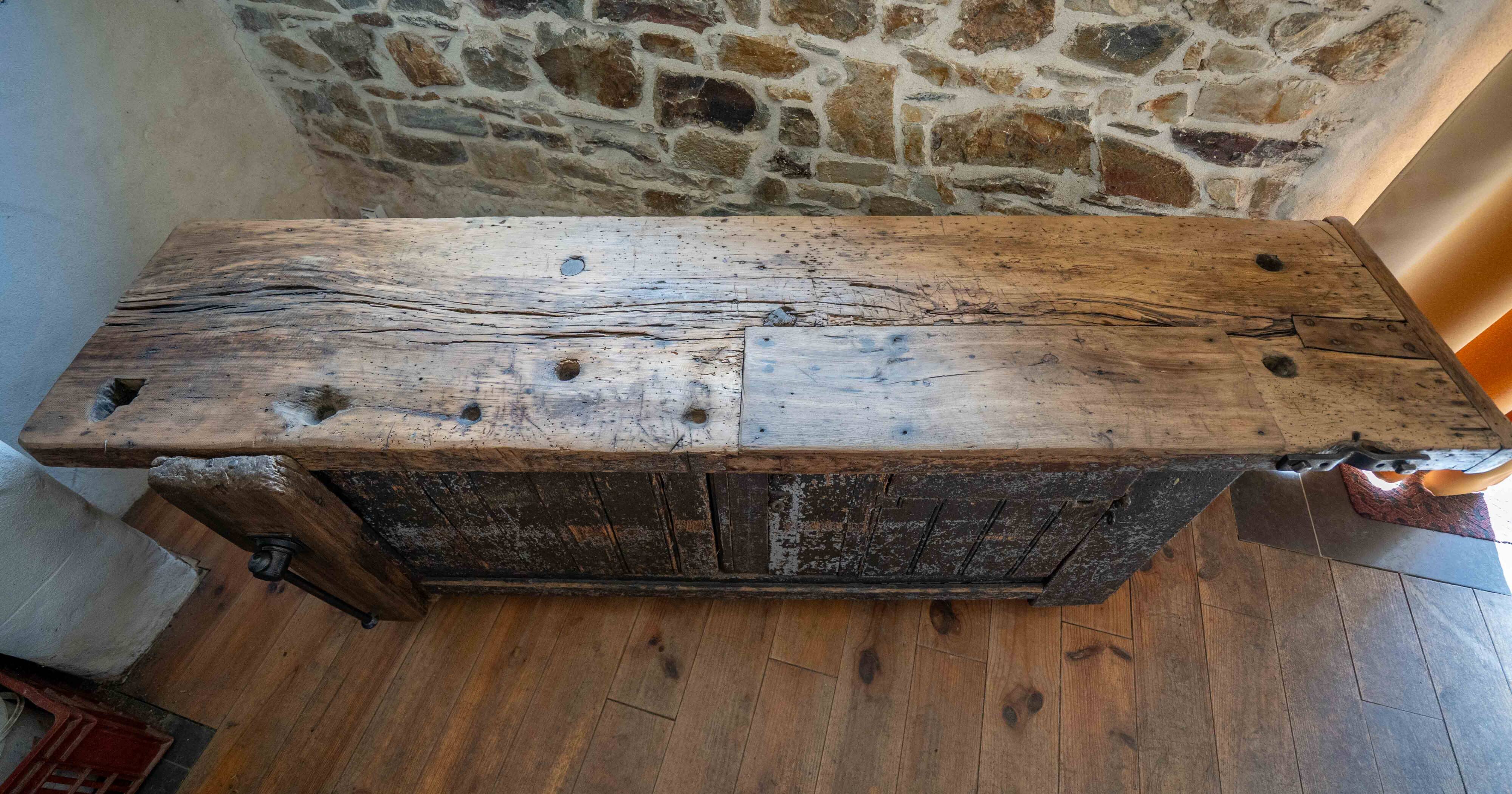 Restored old blacksmith's workshop