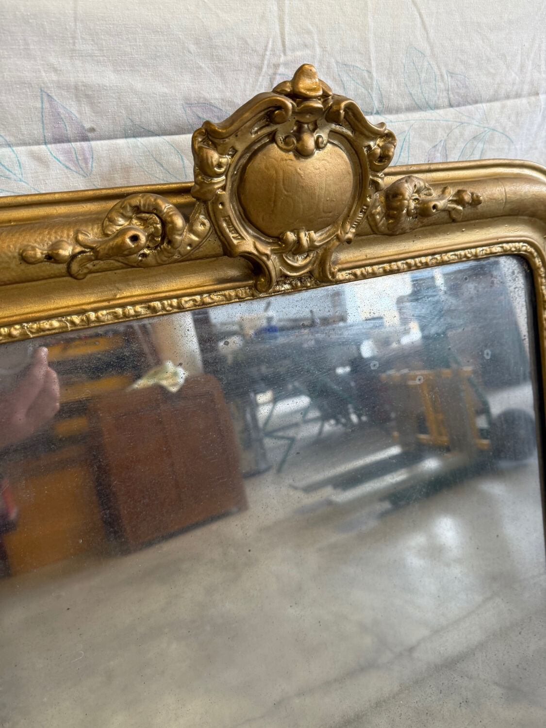 Antique mirror