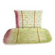 Barbotine earthenware asparagus dish