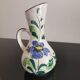 Vase with ceramic handle West Germany