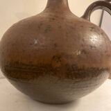 Signed stoneware vase