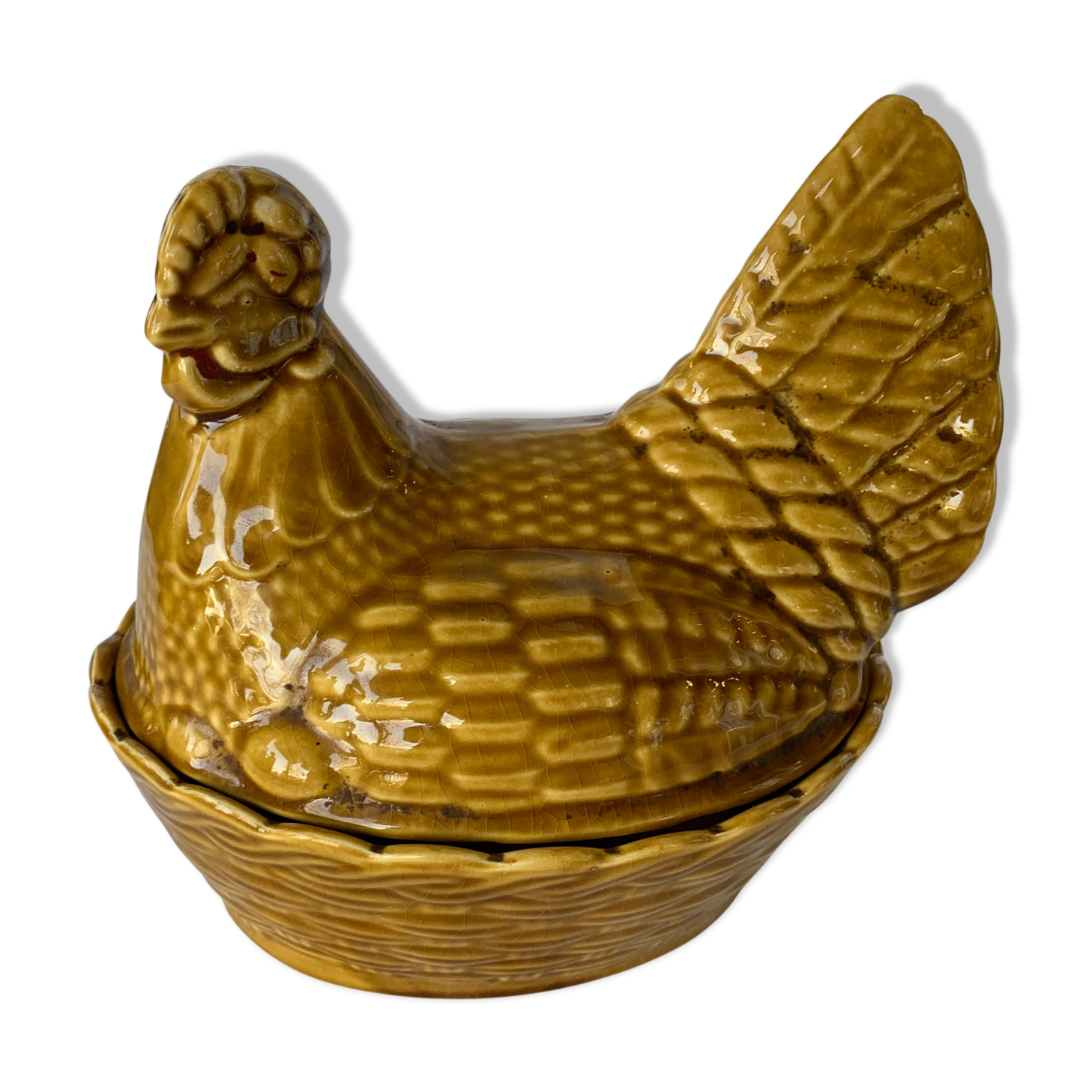 Terrine ceramic hen