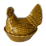 Terrine ceramic hen