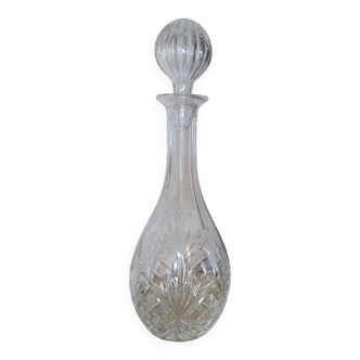 Vintage Crystal Balloon Carafe from the 60s/70s