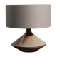 Fabien comte (20th century) enamelled ceramic lamp