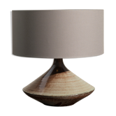 Fabien comte (xxe) lampe en céramique émaillée