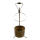 Brass umbrella stand by Mathieu Matégot, 1950s