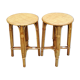Rattan stools