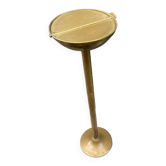 Brass pedestal ashtray, 1950