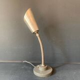 Cogit chrome metal accent lamp, Art Deco lamp, industrial, flexible