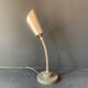 Cogit chrome metal accent lamp, Art Deco lamp, industrial, flexible