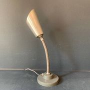 Lampe d'appoint en métal chromé Cogit, lampe Art Deco, industrielle, flexible