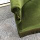 Toad sofa in green velvet