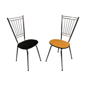 Paire de chaises vintage