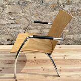 Beech armchairs