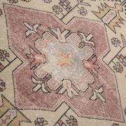 5x8 Vintage Faded Pink Persian Vintage Rug, 137x247Cm