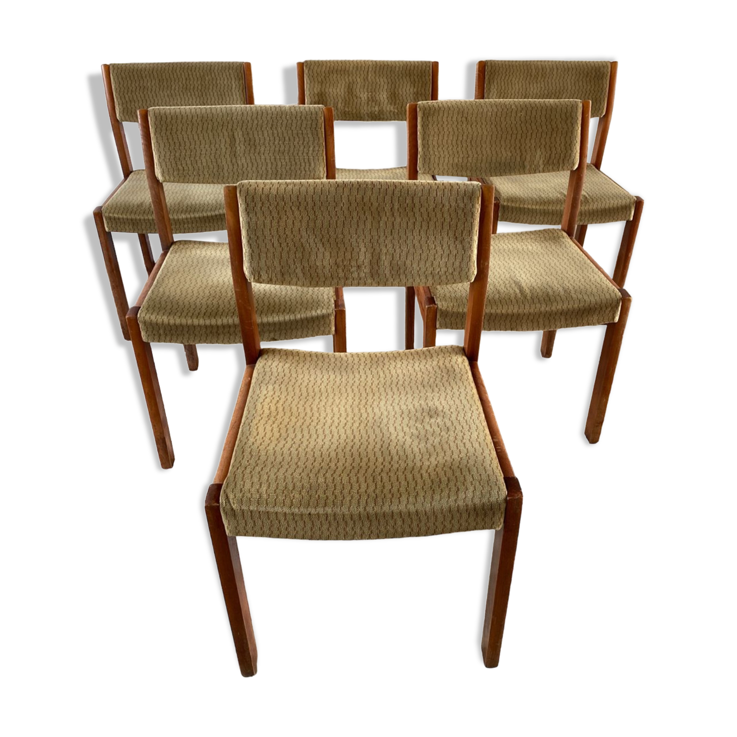 Lot 6 chaises scandinaves