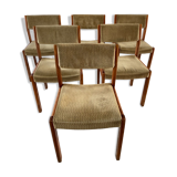 Lot 6 chaises scandinaves