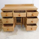 Desk 1 door 7 drawer fir