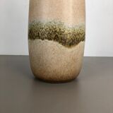 Large Pottery Fat Lava Multi-Color 284-47 Floor Vase Made by Scheurich, 1970s