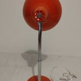 Orange bedside lamp from the 60s