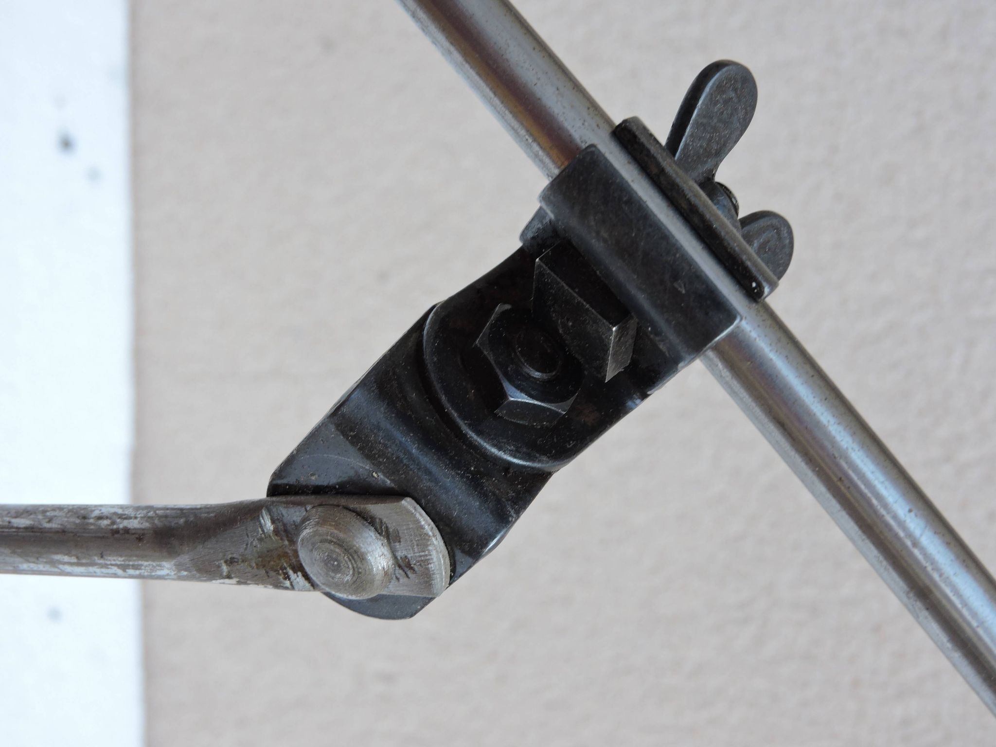 Lampe atelier Singer articulée de machine a coudre industrielle vers 1930