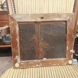 Oil on panel, charette 19th century