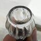 Set of 4 Christofle salt cellars - Glass and solid silver