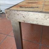 Table basse de Roger Capron années 60