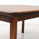 Rosewood and Leather Coffee Table by Hans Olsen