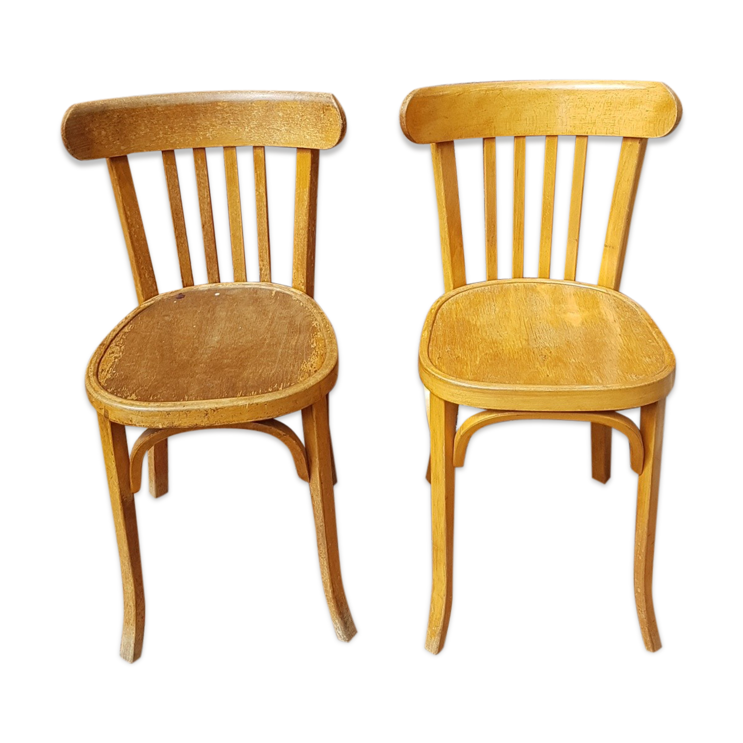 Pair of baumann chairs