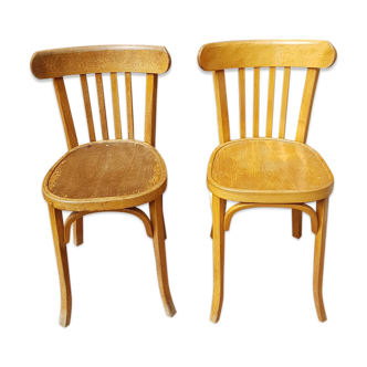 Pair of baumann chairs