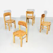 Danish chairs in solid pine by Rainer Daumiller for Hirtshals Savaerk, 1970
