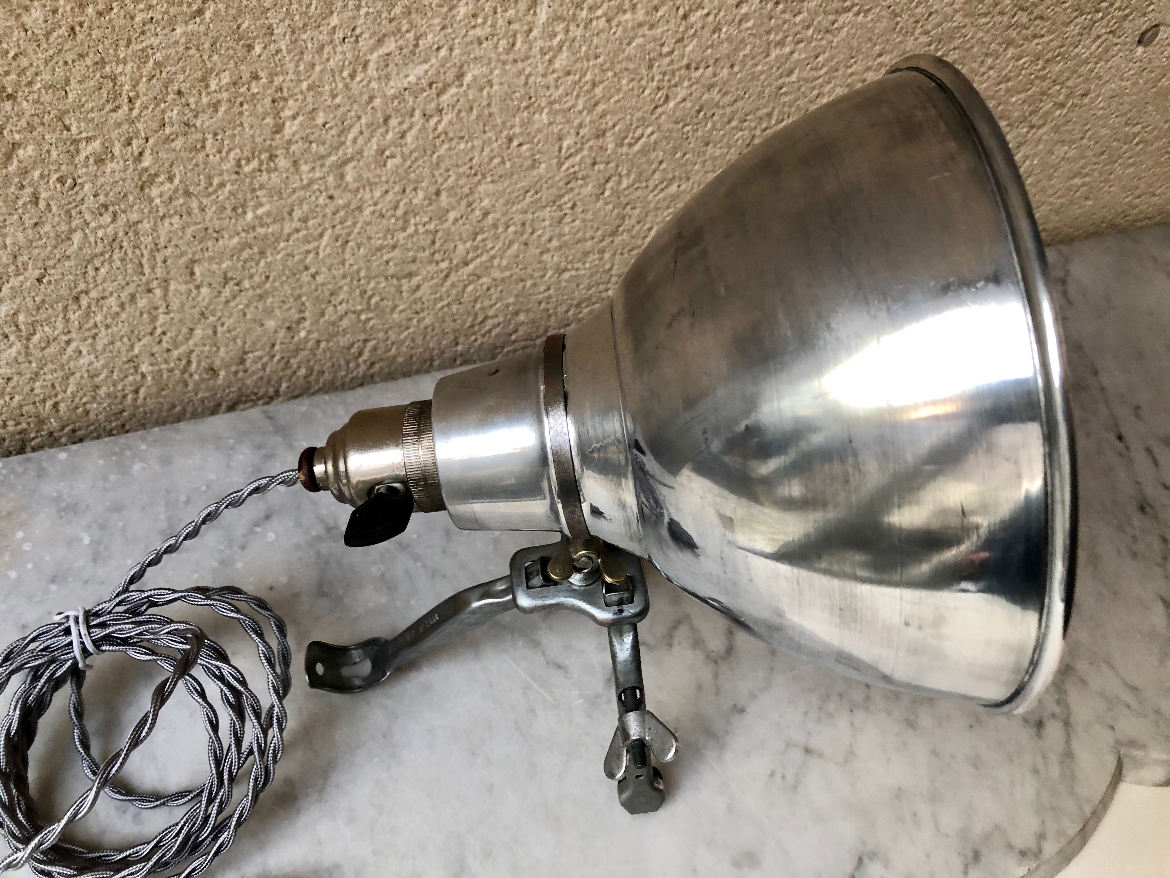 A.E.Cremer vintage 1960s cinema spot projector lamp